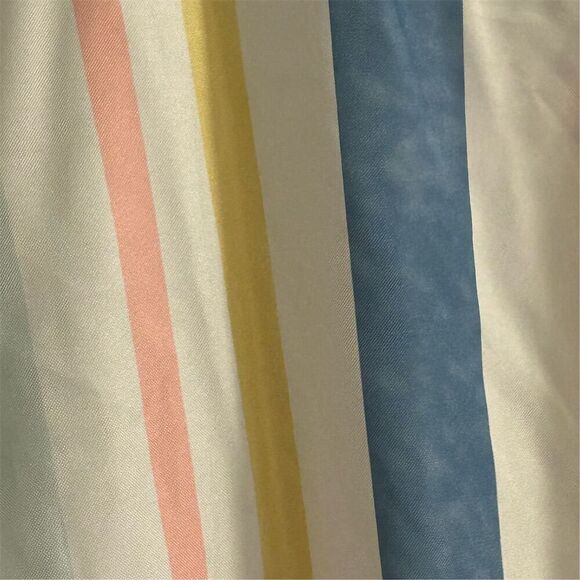 Emery Rose Women's Striped V-Neck Romper Multicolor XL Summer - Picture 12 of 14